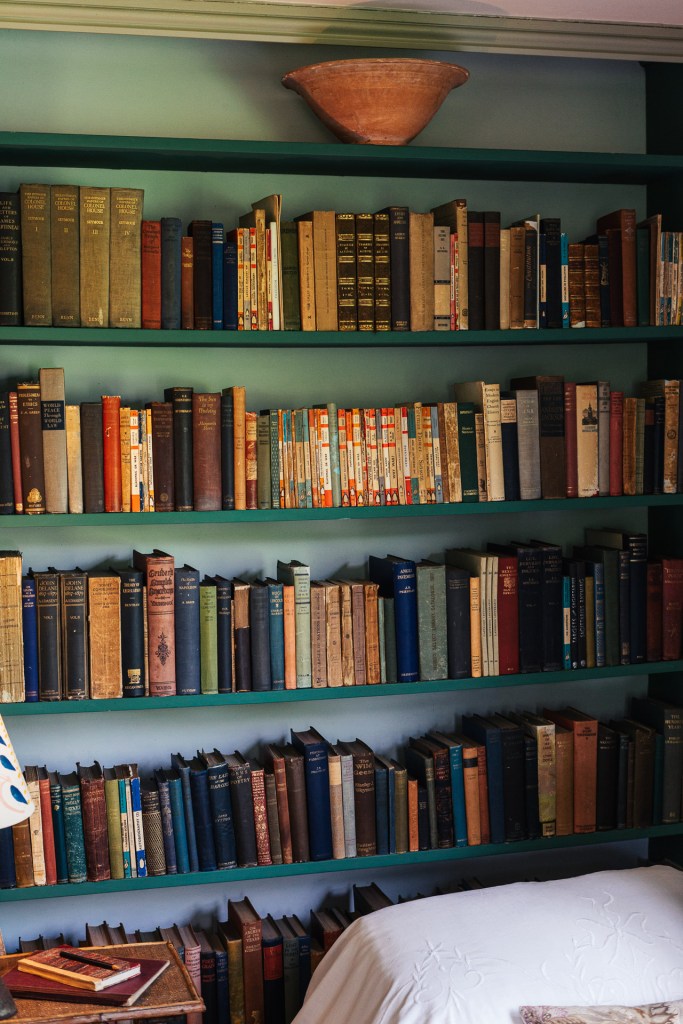 Virginia Woolf - Monk's House - Quarto e Livros