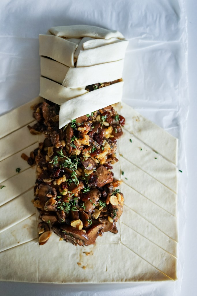 Receita de Folhado de Cogumelos